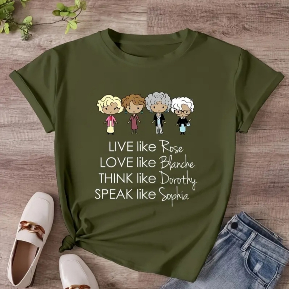 Golden Girls Short Sleeve NWT